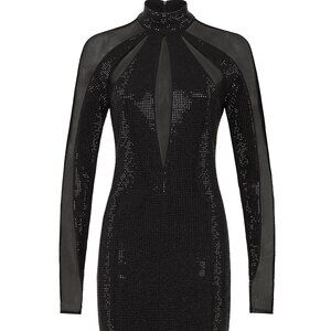 ISO. PHILIPP PLEIN Short Dress Crystal Looking for Size S